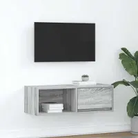 Prolenta Maison Exclusive - Meuble TV gris Sonoma 80x31x25,5 cm Matériau dérivé du bois