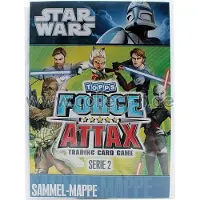 Topps FA2 - Force Attax - S E R I E 2 - Star Wars - 1 dossier - DEUTSCH - SANS cartes