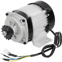 StarTech.com Kit de conversion pour tricycle/rickshaw - Moteur sans balais 48 V 750 W avec contrôleur - Max. 300 kg - 3 vitesses - Argent