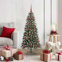 vidaXL Design Arbre de Noël artificiel avec 150 LEDs Vert 50 x 50 x 120 cm - Arbres de Noël artificiels 2025 Nouveau4089795 2parcel
