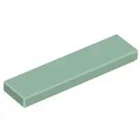 LEGO 25x carreaux 1x4, vert sable