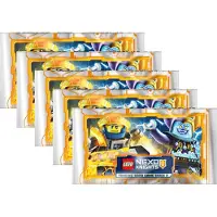 LEGO Nexo Knights 2 - Cartes à collectionner - 5 Booster - Allemand