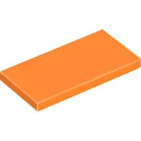 LEGO 100 pièces , part c. 87079, orange (orange)
