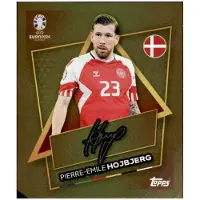 Topps DEN SP - Pierre-Emile Hojbjerg - Joueur étoile - Signature en or - 2024