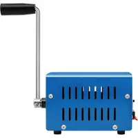 StarTech.com Générateur portable à manivelle - Chargeur USB d'urgence - 20 W max - Manuel - Boîtier métallique - Pour l'extérieur - Bleu