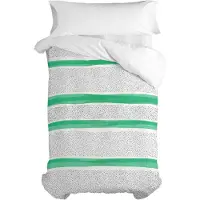 Happy Friday Housse de couette Blanc Kids Topping Coloré Matelas simple 2 pièces