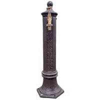 Sonstiges Robinet de jardin Colonne d'eau Robinet de jardin Couleur marron 48,5 cm