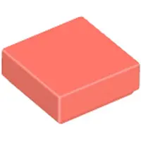 LEGO 1x1 carreaux 3070 - 250 pièces Coral