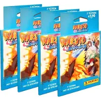 Panini Naruto Shippuden (2023) - Autocollants à collectionner - 5 blisters