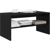 Prolenta Maison Exclusive - Meuble TV noir aspect chêne 80x40x40 cm Matériau dérivé du bois