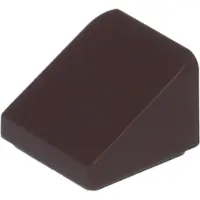 LEGO 1x1 brique inclinée 30° x 1 x 1 x 2/3 54200 - 100 pièces brun foncé