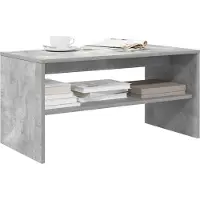 Prolenta Maison Exclusive - Meuble TV gris béton 80x40x40 cm Matériau dérivé du bois