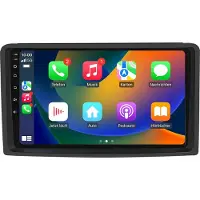 AWESAFE Radio compatible avec Smart Fortwo 451 2005-2010 Carplay Android Auto Navi Bluetooth DAB+ Caméra de recul 9 pouces 32 Go
