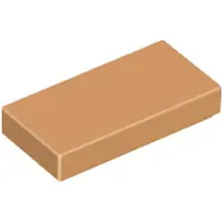 LEGO 1x2 carreaux 3069 - 100 pièces Nougat moyen