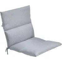 HOME DELUXE Coussin de chaise de jardin SEDERA gris - lot de 4 | Coussin de chaise de jardin, coussin de chaise, coussin d'assise