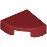 LEGO 1x1 carreaux coin rond 25269 - 50 pièces rouge foncé