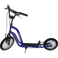 Kubisport Scooter à roues gonflables Passat 14/12" bleu