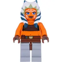 LEGO 1x Minifigure Star Wars Ahsoka Tano Padawan Tête de nope creux 8098 sw0192