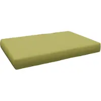 Pokar Coussin pour palette Coussins de palette avec housse amovible Canapé de palette, Taille:Coussin d'assise 120 x 80, Couleur:Lime