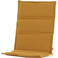 Siena Garden Housse de fauteuil Centauri 48 x 110 cm coton polyester marron sangles de maintien flexibles et liens à nouer