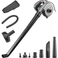 Cecotec Souffleur électrique 700 W. Liberté de mouvement grâce à un câble de 3 m. Multifonctionnel grâce à de nombreux accessoires. Polyvalence maximale.