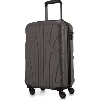 Suitline - bagage à main léger 55x35x20 cm trolley avion 34 L bagage à bord valise à main légère valise de bord 4 roulettes bagage cabine Hand Luggage TSA ,Titan
