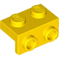 LEGO : 20x Winkelplatte Gelb 1x2 / 1x2