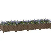 Prolenta Maison Exclusive - Potager surélevé 160 x 40 x 23 cm en polypropylène