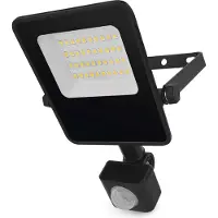 Emos Spot LED noir avec détecteur de mouvement 20W 150lm/W ZS2923