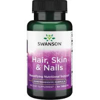 Sonstiges Cheveux, peau & ongles 60 comprimés Swanson Health Products