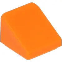 LEGO : 100x briques inclinées/slope en orange