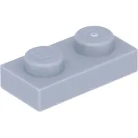 LEGO 3023 Bleu clair-gris 100 pièces
