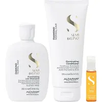 Alfaparf Milano Alfaparf Semi Di Lino Diamond Shampooing Illuminateur 250 ml + Après-shampooing 200 ml + Cellula Madre Beauty Genesis 13 ml
