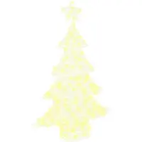 Syfax Sapin de Noël avec 100 LED Blanc chaud 120 cm Acrylique
