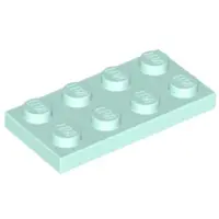 LEGO : 50 plaques de 2 x 4 dans l'eau chaude