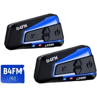 OEM Oreillette Bluetooth pour moto, portée d'interphonie de 1600 m, étanche IP67 , B4fm-x