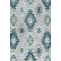Carpetsale24 Tappeto da Esterno Impermeabile per Terrazza Balcone Cucina Multicolore Effetto Alto Basso Resistente, Taille: 80x250 cm