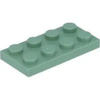 LEGO 50 pièces 3020 Plaques 2x4 Part Basic 50 Vert sable