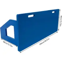 StarTech.com Rebondisseur de football - Panneau de rebond - Pliable - Portable - Pour l'entraînement aux passes et aux tirs - Bleu