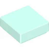 LEGO 50 pièces , pièce c. 3070 en aqua light