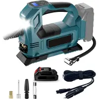 OEM Pompe à air électrique sans fil, 130 PSI, compatibilité Dual Power, avec 1 batterie