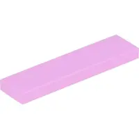 LEGO 50 pièces 2431 carreaux Tiles 1x4 Part Basic Panel 50 rose clair