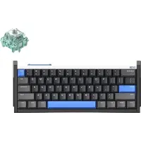 IQUNIX Clavier de jeu EZ60 HE à déclenchement rapide, QWERTY US, 8K Hz USB-C, Magnetic Jade Pro