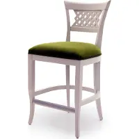 AEA Chaises de bar design Tabouret de bar Chaises de bar en velours Chaise de bar 1x tissu