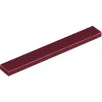 LEGO 50 pièces part c. 4162 en rouge foncé