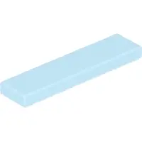 LEGO 50 pièces 2431 carreaux Tiles 1x4 Part Basic Panel 50 Clair Aqua