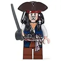 LEGO Pirates des Caraïbes : Jack Sparrow avec un sabre