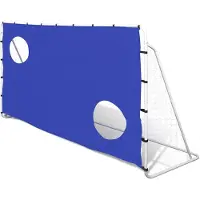 Syfax But de Football avec Cibles 240x92x150 cm acier haute qualité