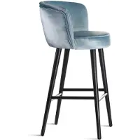 AEA Chesterfield Tabouret de bar Chaises Chaise de comptoir Fauteuil Bar Fauteuil de luxe rembourré