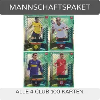 Topps Match Attax - 2019/20 - Les 4 cartes Club 100
